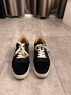 Louboutin Vieira orlato flat Laag, Zwart, Ophalen of Verzenden, Sneakers of Gympen, Zo goed als nieuw