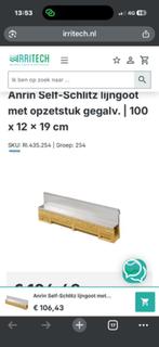 lijngoot met gegalvaniseerde opzetstuk, Ophalen, Zo goed als nieuw, Minder dan 2 meter, 80 mm of meer