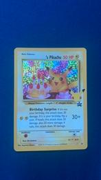 Birthday pikachu pokemon kaart -zeldzaam-, Hobby en Vrije tijd, Verzamelkaartspellen | Pokémon, Ophalen, Zo goed als nieuw, Losse kaart