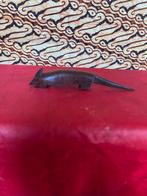 HANDGESNEDEN PALISSANDER HOUTEN GORDELDIER., Ophalen of Verzenden