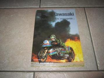 Kawasaki o.a. Z1300 / Z1000 / KLX 250 brochure folder 1980