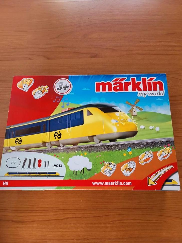 Märklin NS trein 29213, Hobby en Vrije tijd, Modeltreinen | H0, Zo goed als nieuw, Treinset, Wisselstroom, Märklin, NS, Ophalen of Verzenden