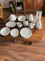 Servies van Bavaria met gouden rand 6 persoons antiek, Ophalen of Verzenden