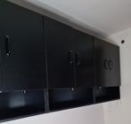 3 stuks BOVENKASTJES Voor keuken schuur slaapkamer, Ophalen, Gebruikt, Zwart, 50 tot 100 cm