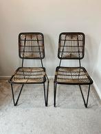 Pennie Kato rattan chair, 2. Design rotan vintage design, Huis en Inrichting, Stoelen, Ophalen, Gebruikt, Twee, Bruin