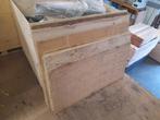 Multiplex platen, underlayment, plaat, hout, gebruikt, Doe-het-zelf en Verbouw, Platen en Panelen, Ophalen, Gebruikt, Multiplex
