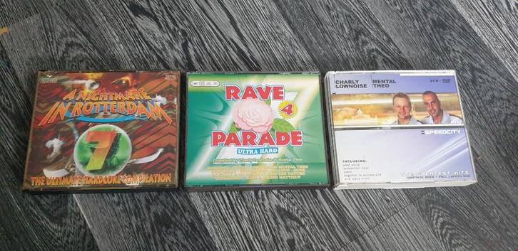 Te koop 3cd albums Nightmatre in Rotterdam,  speedcity, Cd's en Dvd's, Cd's | Dance en House, Gebruikt, Overige genres, Verzenden