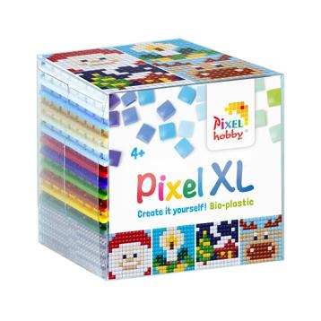 Pixelhobby Create it yourself XL kubusset 24117 Kerst 6,2 cm beschikbaar voor biedingen