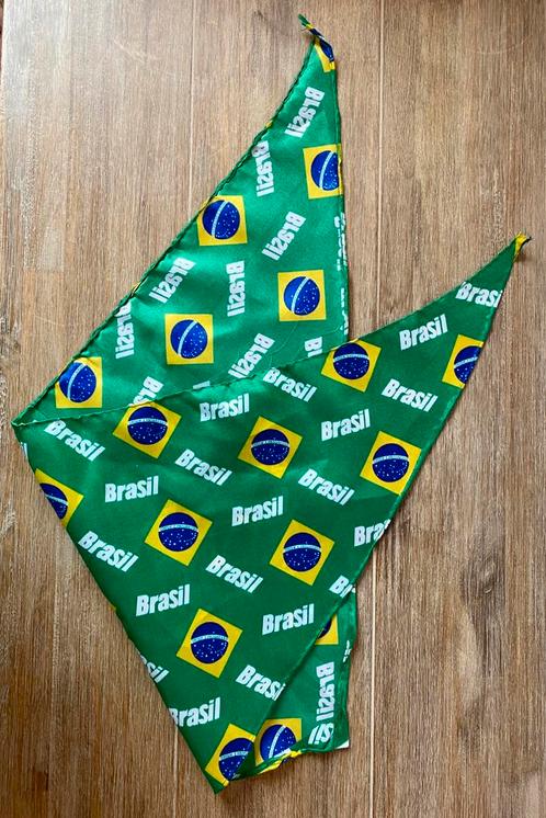 Bandana, Brazilië, voetbal, Sport en Fitness, Overige Sport en Fitness, Nieuw, Ophalen of Verzenden