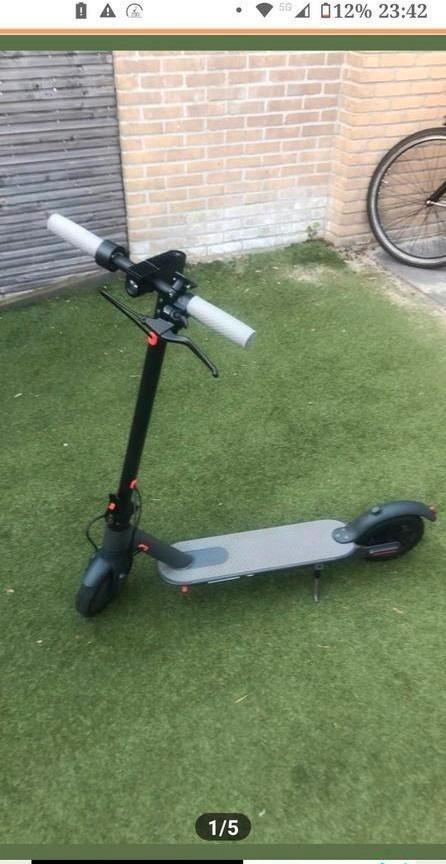 Sunnigoo elektrische step 31km/h, Fietsen en Brommers, Steps, Zo goed als nieuw, Elektrische step (E-scooter), Ophalen of Verzenden
