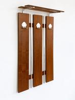 Vintage XL kapstok wandkapstok hout sixties retro, Zo goed als nieuw, Nvt, Minder dan 100 cm, Nvt