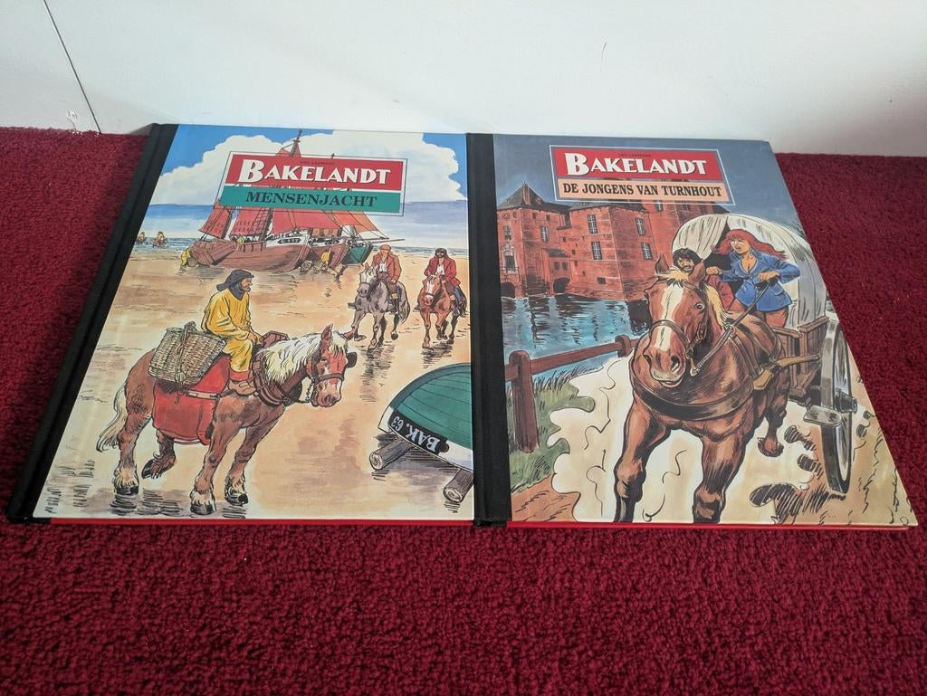 Bakelandt . Mensenjacht & De Jongens van Turnhou, Meerdere stripboeken, Ophalen of Verzenden, Nieuw, Hec Leemans