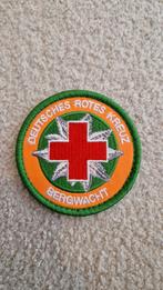 Patch Duitse Rode Kruis Bergwacht, Ophalen of Verzenden, Zo goed als nieuw, Embleem, Speld of Insigne