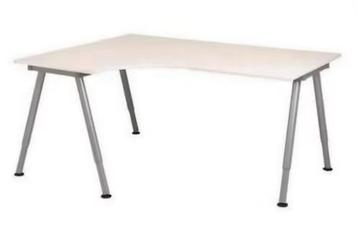 Hoekbureau Galant - Ikea - Wit - afbeelding 1