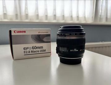 Zeer goed: Canon EF-S 60mm f/2.8 Macro USM - bieden beschikbaar voor biedingen
