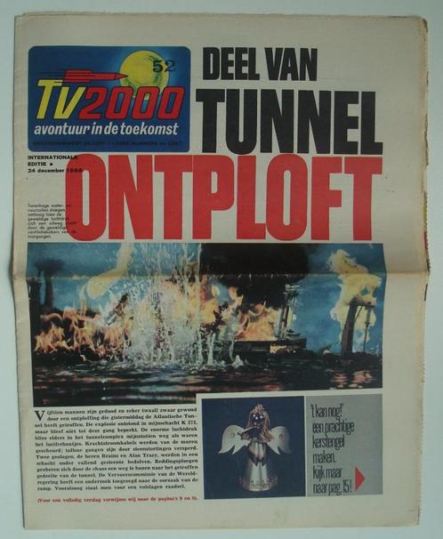 TV2000 nr. 52(Thunderbirds),originele krant 24 december 1966, Boeken, Tijdschriften en Kranten, Zo goed als nieuw, Krant, Ophalen