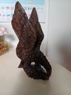 Houten Adelaar Sculptuur, Antiek en Kunst, Ophalen of Verzenden