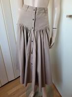 Designer Thierry Mugler maxi rok maat 36, Thierry Mugler, Beige, Ophalen of Verzenden, Zo goed als nieuw
