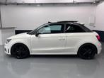 Audi A1 1.4 TFSI S edition/Pano/Automaat/Led/185pk, Euro 5, Zwart, 4 cilinders, 1165 kg