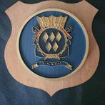 Wapenschildje Hr. Ms. Alblas, Verzamelen, Militaria | Algemeen, Verzenden, Marine, Nederland, Embleem of Badge