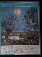 Verborgen in de nacht. Reproductie Gerda Muller, Ophalen of Verzenden, 50 tot 75 cm, Foto of Poster, 50 tot 75 cm