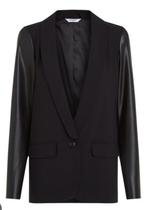 Pracht gloednieuw zwart travelstof jasje blazer Penn & Ink, Kleding | Dames, Ophalen of Verzenden, Nieuw, Maat 38/40 (M), Zwart