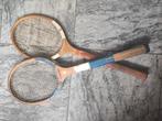 Vintage Houten Tennisrackets - Dunlop & Meer, Ophalen of Verzenden