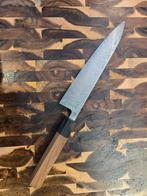 Damascus Gyuto 21cm - Japans Koksmes, Ophalen of Verzenden, Nieuw, Hout, Los bestek