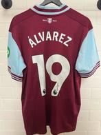 Gesigneerd West Ham United Shirt - Álvarez #19, Maat L, Ophalen of Verzenden, Zo goed als nieuw, Shirt