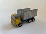 model Henschel container vrachtwagen, geel kantelcabine 1/87, Hobby en Vrije tijd, Modelauto's | 1:87, Ophalen of Verzenden, Gebruikt
