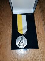 Zilveren medaille Nederlandse Sintgregovis Verenging, Ophalen of Verzenden, Zilver, Nederland