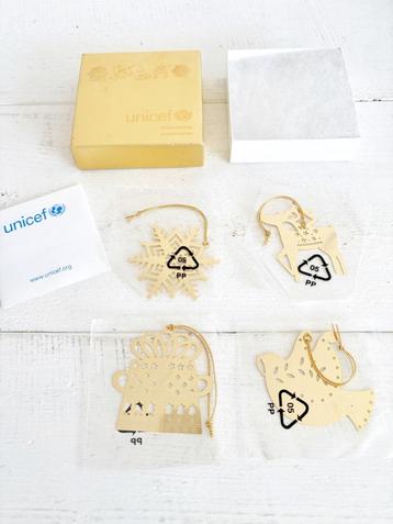 Vintage Unicef Ornamenten - Kerst beschikbaar voor biedingen