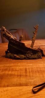 Aquarium beeldje, ornament  schip, Ophalen of Verzenden, Sierelement