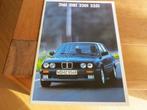 Folder BMW 3-serie E30 BMW 316i 318i 320i 325i 1987, Ophalen of Verzenden, Zo goed als nieuw, BMW, BMW