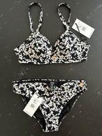 WOW TC bikini chic florals maat 38A Nieuw + kaftan maat S, Zwart, Nieuw, Ophalen of Verzenden, WOW Ten Cate