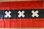 Amsterdamse vlag met 3 andreaskruizen, Ophalen of Verzenden, Zo goed als nieuw