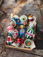 Early bird korting! Antieke oude kerstballen, vintage, Gebruikt, Onbekend, Ophalen of Verzenden, Onbekend