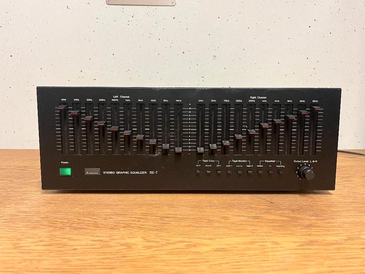 Sansui Se-7 Graphic Equalizer, Audio, Tv en Foto, Radio's, Gebruikt, Overige typen, Ophalen