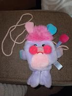 Vintage popples portemonee / beurs, lila met koort., Ophalen of Verzenden, Gebruikt, Overige typen