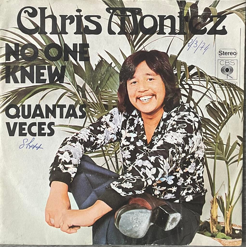Chris Montez - No one knew (NL’73) plaat mooi/hoes heel mooi, Verzenden
