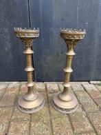 kerk kandelaar, Ophalen of Verzenden, Koper of Brons