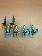 Lego Castle Medieval Crown Knights Ridders Minifiguren, Kinderen en Baby's, Speelgoed | Duplo en Lego, Verzenden, Lego