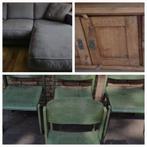 WOON & EETKAMER INBOEDEL BANK/TAFEL/STOELEN/TV MEUBEL, Huis en Inrichting, Ophalen