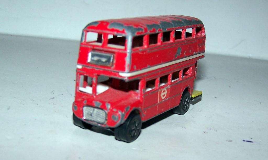 Vintage Playart Diecast London Double Decker Bus., Ophalen of Verzenden, Gebruikt, Bus of Vrachtwagen
