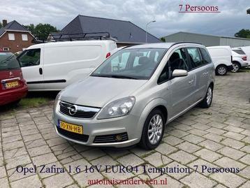 OPEL Zafira 1.6 16V EURO4 Temptation 7 Persoons beschikbaar voor biedingen