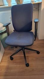 Goed werkende bureaustoel, donkerblauw, Ophalen, Gebruikt, Blauw, Bureaustoel