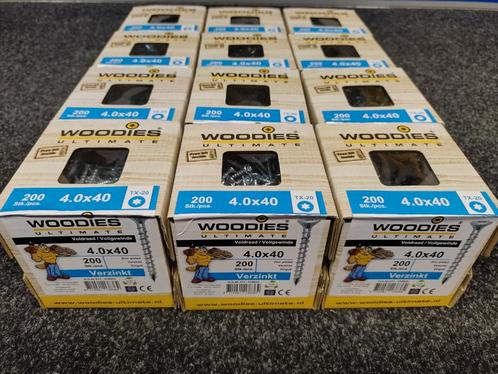 Woodies schroeven te koop 4x40, Tuin en Terras, Palen, Balken en Planken, Nieuw, Balken, Minder dan 180 cm, Ophalen
