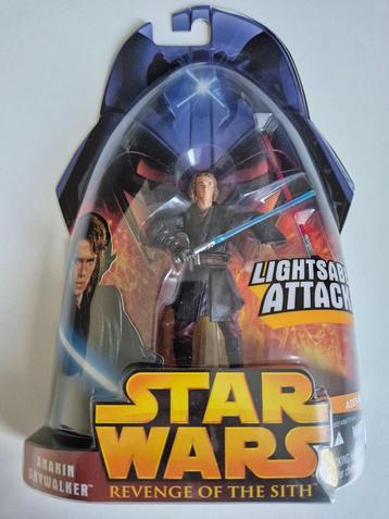 Star Wars ROTS 02 Anakin Skywalker 2 Lightsabers beschikbaar voor biedingen