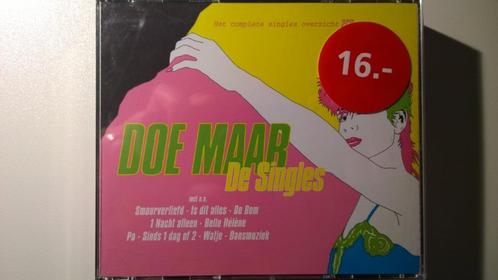 Doe Maar - De Singles, Cd's en Dvd's, Cd's | Nederlandstalig, Zo goed als nieuw, Pop, Ophalen of Verzenden