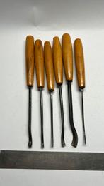 6 gutsen henry taylor ( sheffield guts beitels houtbewerking, Ophalen of Verzenden